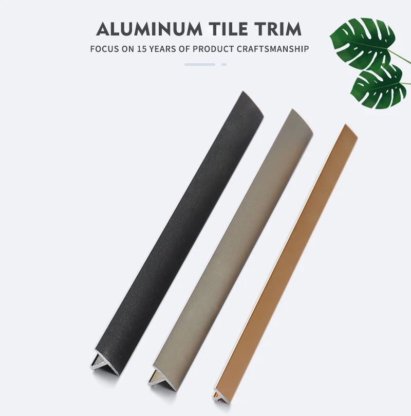 1 T shaped aluminium trim