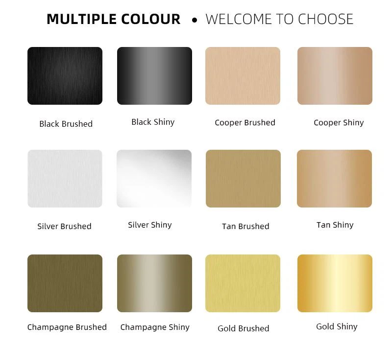 6 aluminum trim color