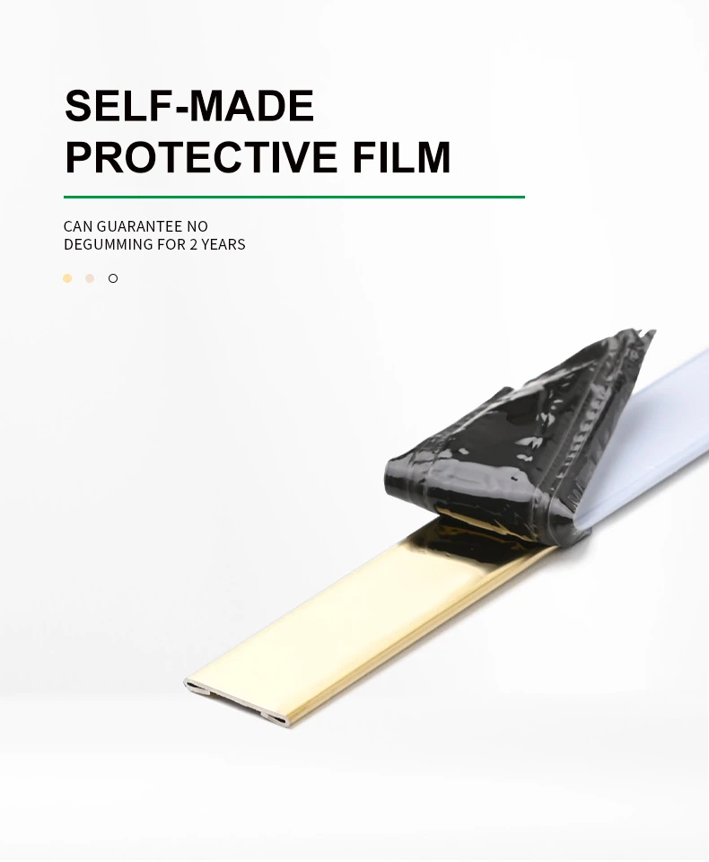 thin metal decorative strips