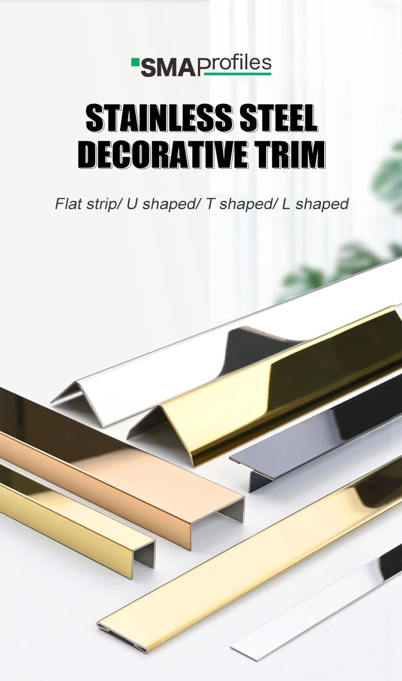 decorative stainless steel strips
