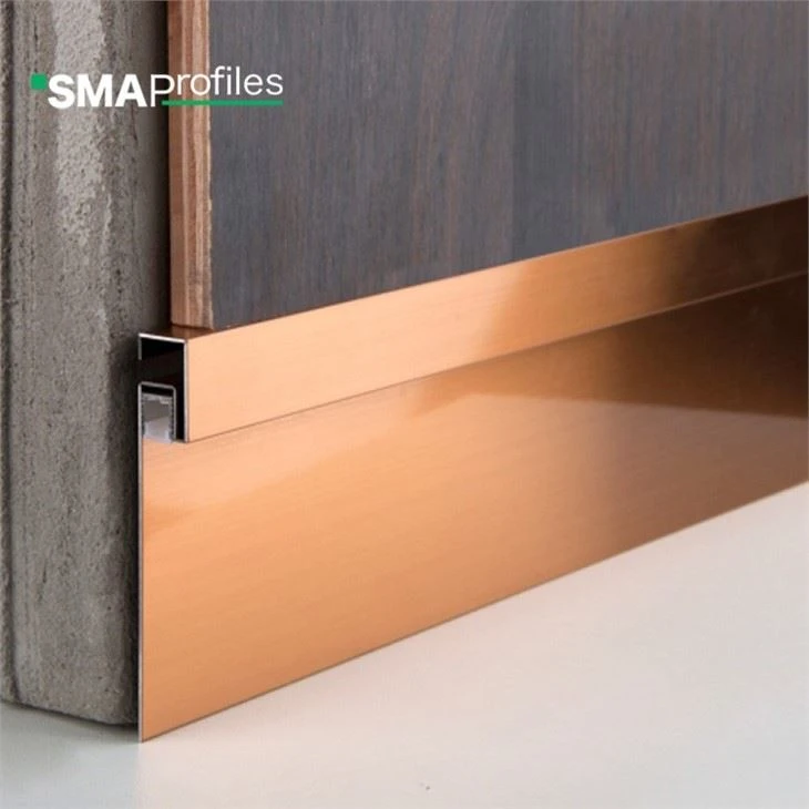 Led Strip Lights Stainless Skirting Board