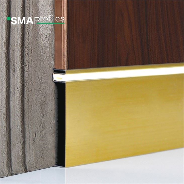 Led Strip Lights Stainless Skirting Board