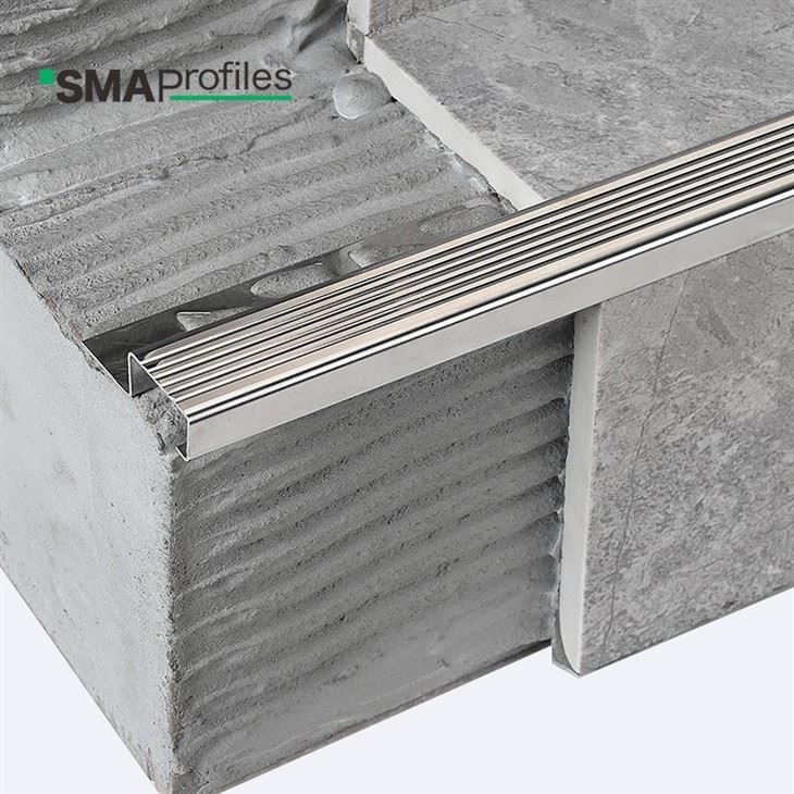 Protection Function Stainless Steel Stair Nosing Profiles