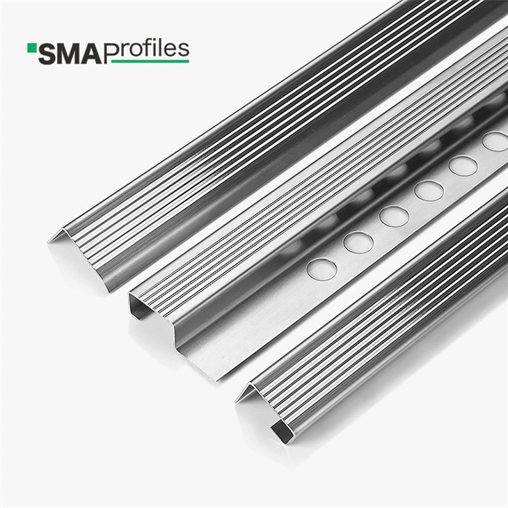 Protection Function Stainless Steel Stair Nosing Profiles